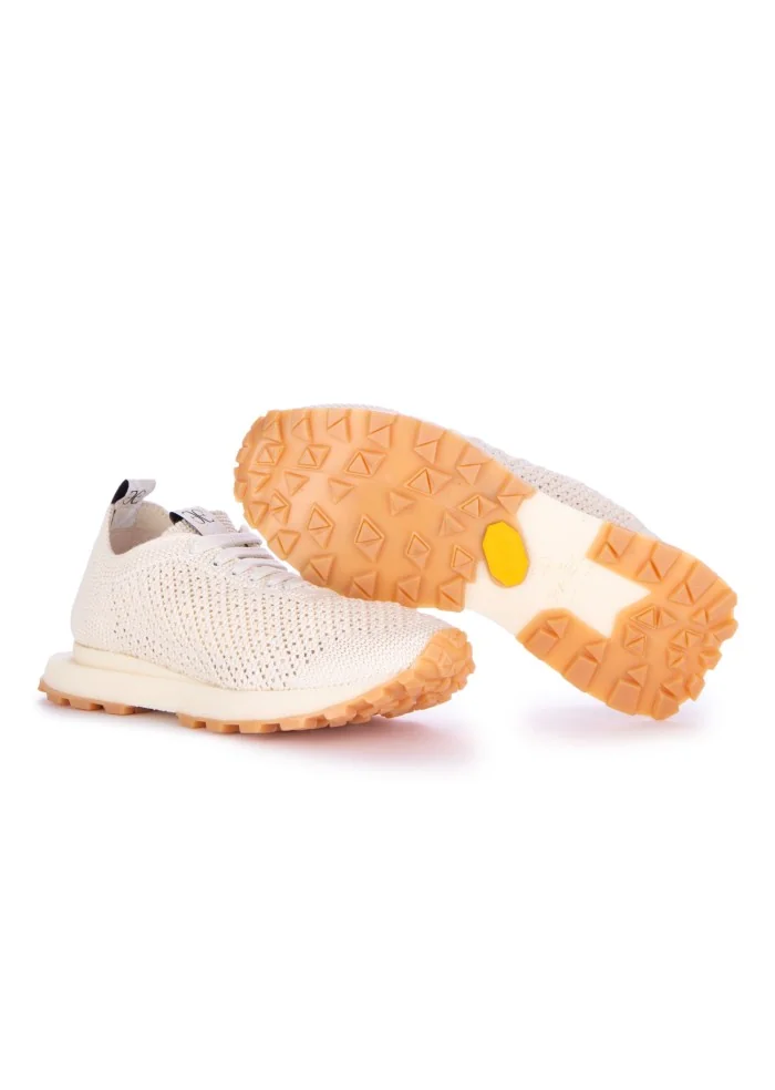 FABI | SNEAKERS CROCHET CRUDO BIANCO