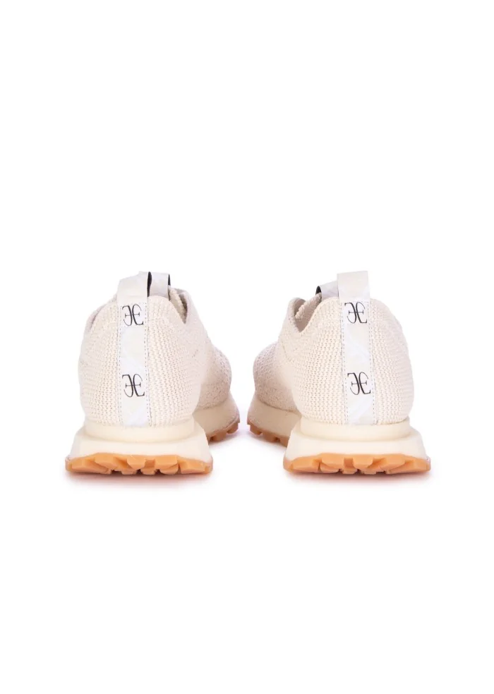 FABI | SNEAKERS CROCHET CRUDO BIANCO
