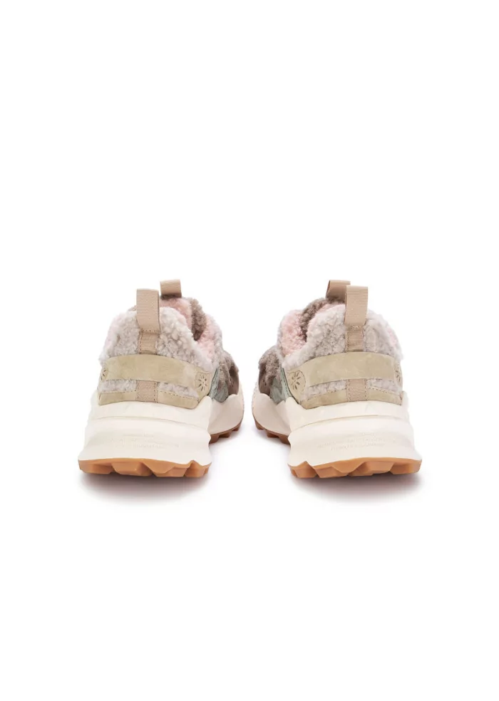FLOWER MOUNTAIN | SNEAKERS KOTETSU TEDDY MARRONE ROSA