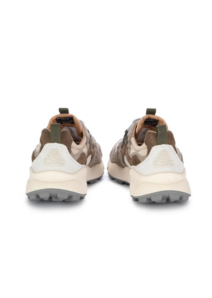 FLOWER MOUNTAIN | SNEAKERS YAMANO 3 BEIGE MARRONE