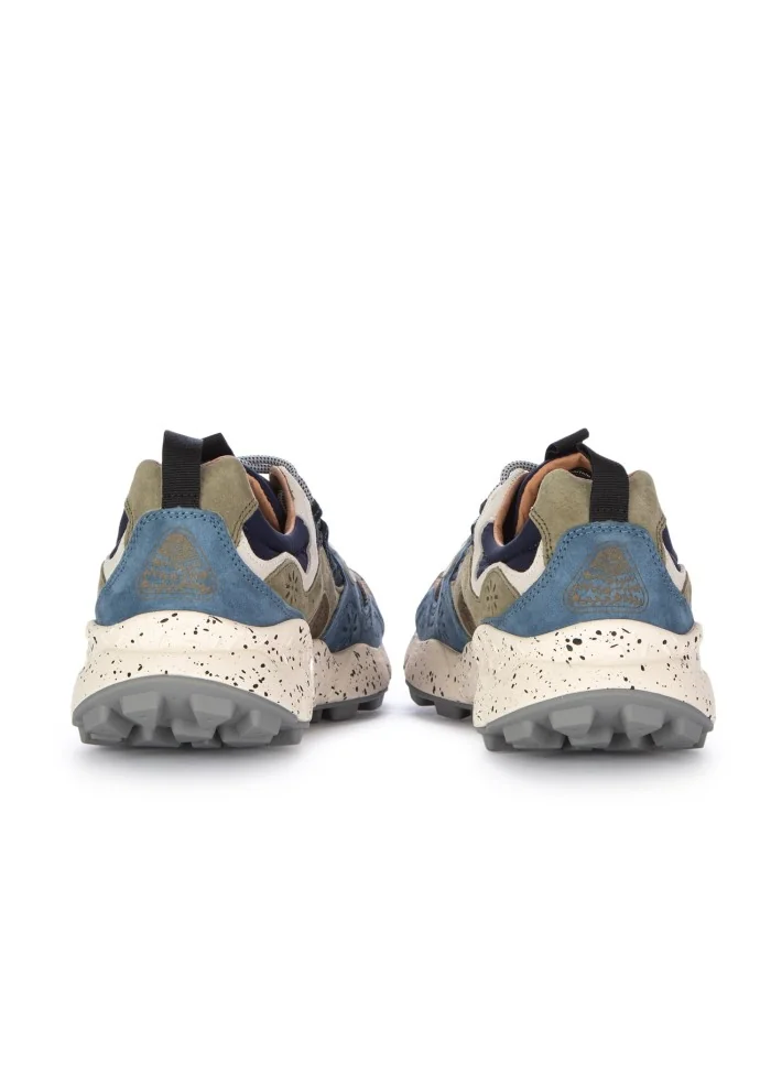 FLOWER MOUNTAIN | SNEAKERS YAMANO 3 BLU MARRONE