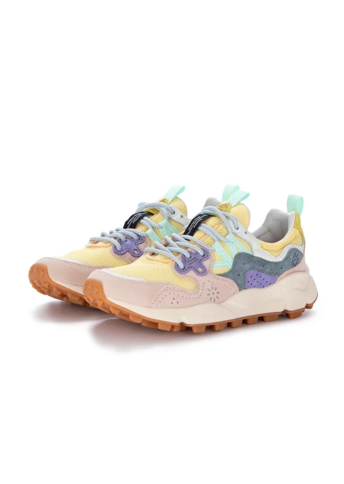 FLOWER MOUNTAIN | SNEAKERS YAMANO 3 GIALLO ROSA