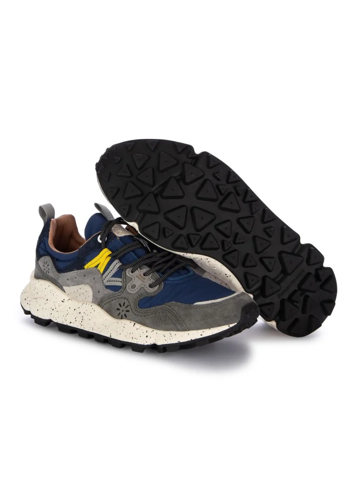 FLOWER MOUNTAIN | SNEAKERS YAMANO 3 GRIGIO BLU