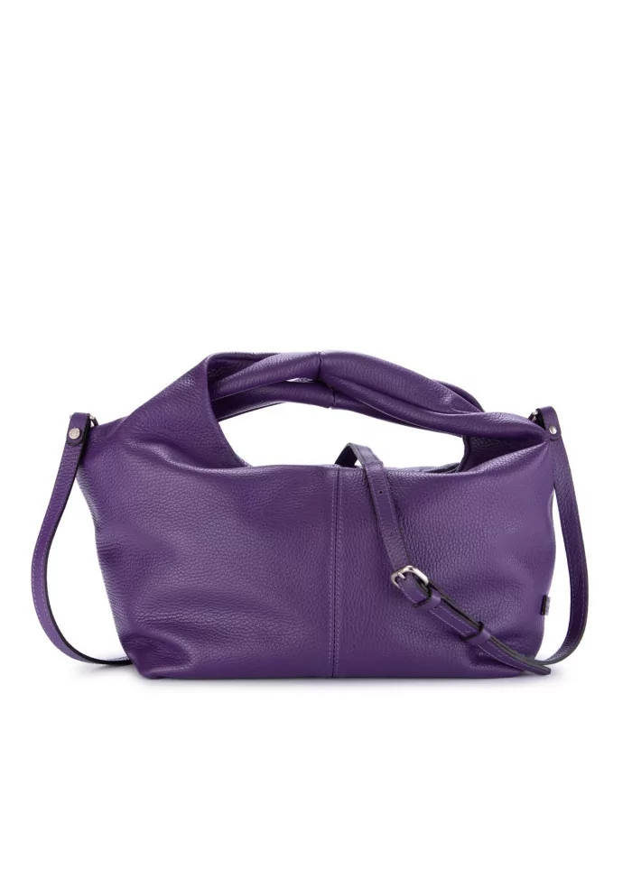 GIANNI CHIARINI | BORSA A MANO AGNESE PELLE VIOLA