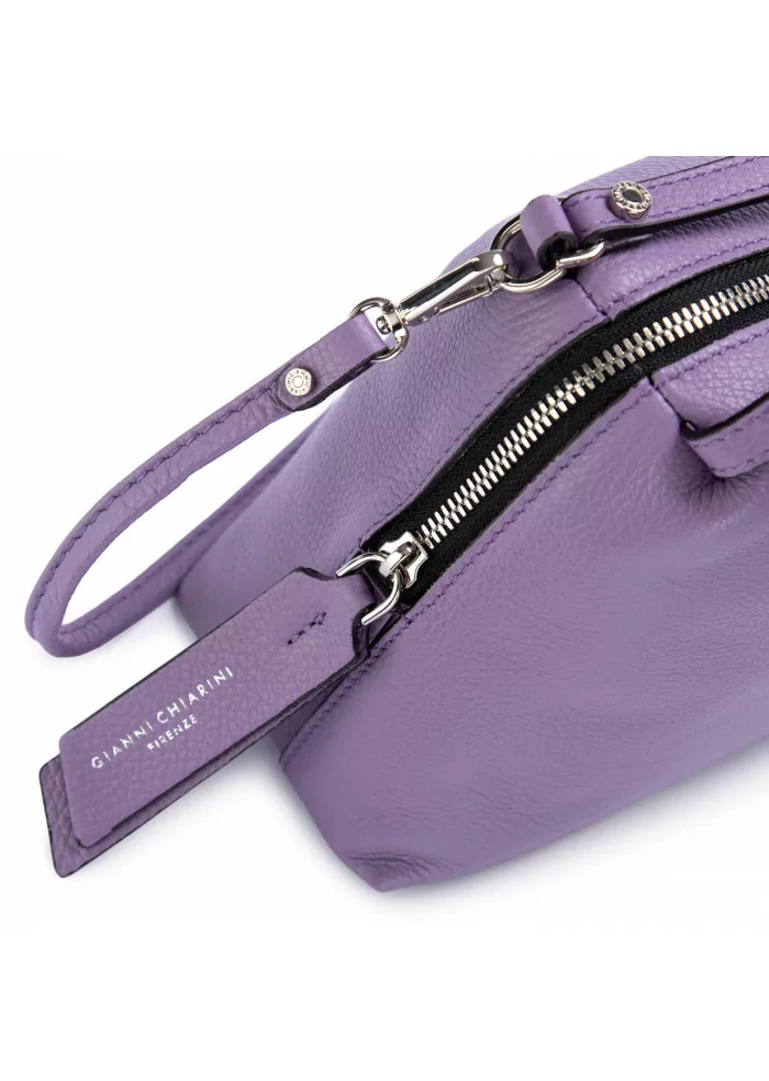 GIANNI CHIARINI | BORSA A MANO ALIFA VIOLA GLICINE