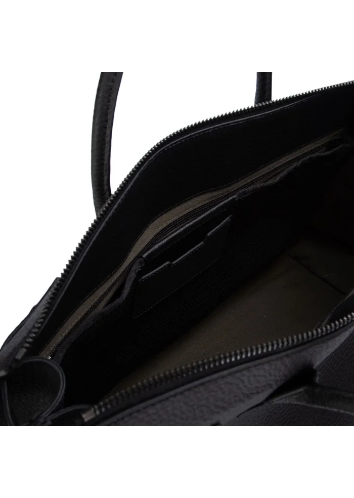GIANNI CHIARINI | BORSA A MANO CON TRACOLLA NERO