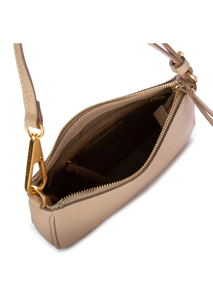 GIANNI CHIARINI | BORSA A SPALLA BROOKE PICCOLA ROSA CHIARO