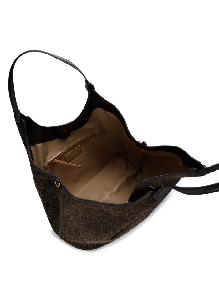 GIANNI CHIARINI | BORSA A SPALLA DUA MARRONE