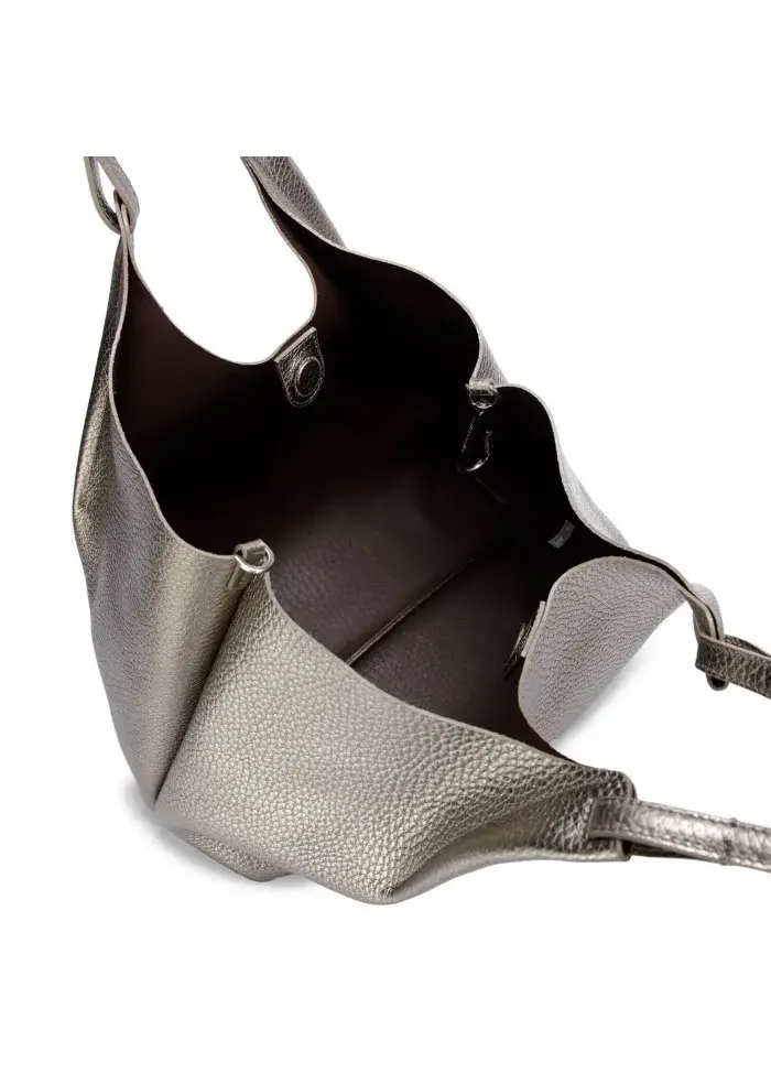 GIANNI CHIARINI | BORSA A SPALLA DUA METALLICO