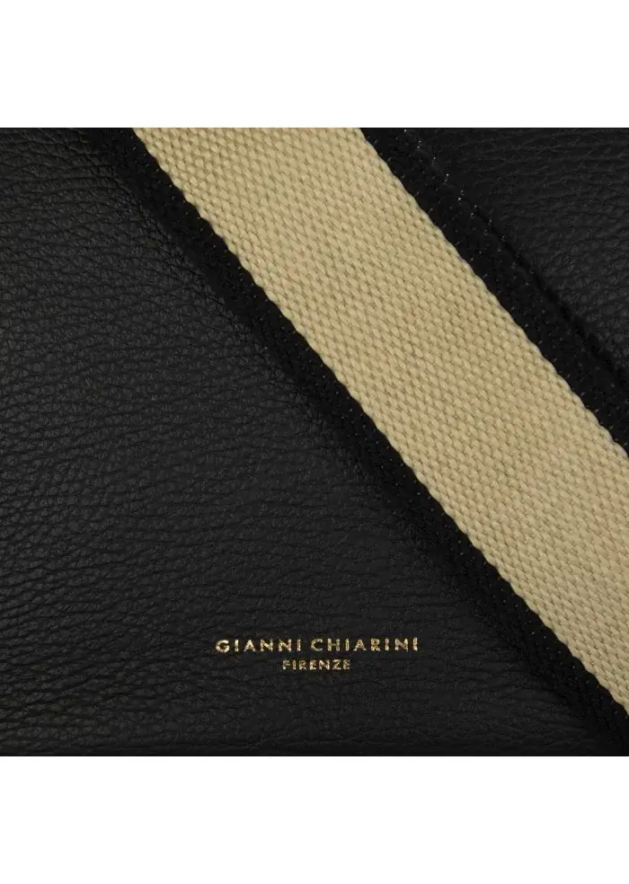 GIANNI CHIARINI | BORSA A TRACOLLA ARMONIA NERO