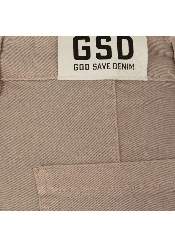 GOD SAVE DENIM | SHORTS AFRODITE BEIGE