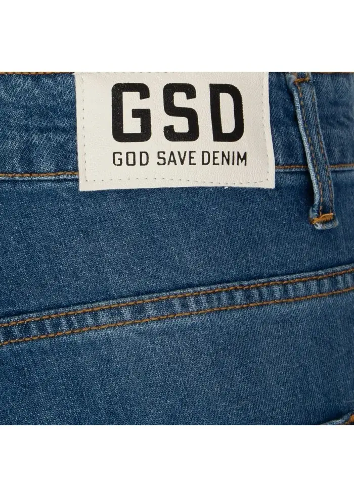GOD SAVE DENIM | SHORTS ARES BLU JEANS