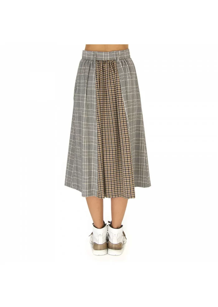 GONNA DONNA SEMICOUTURE | Y9AI24 BIANCO BEIGE NERO MARRONE