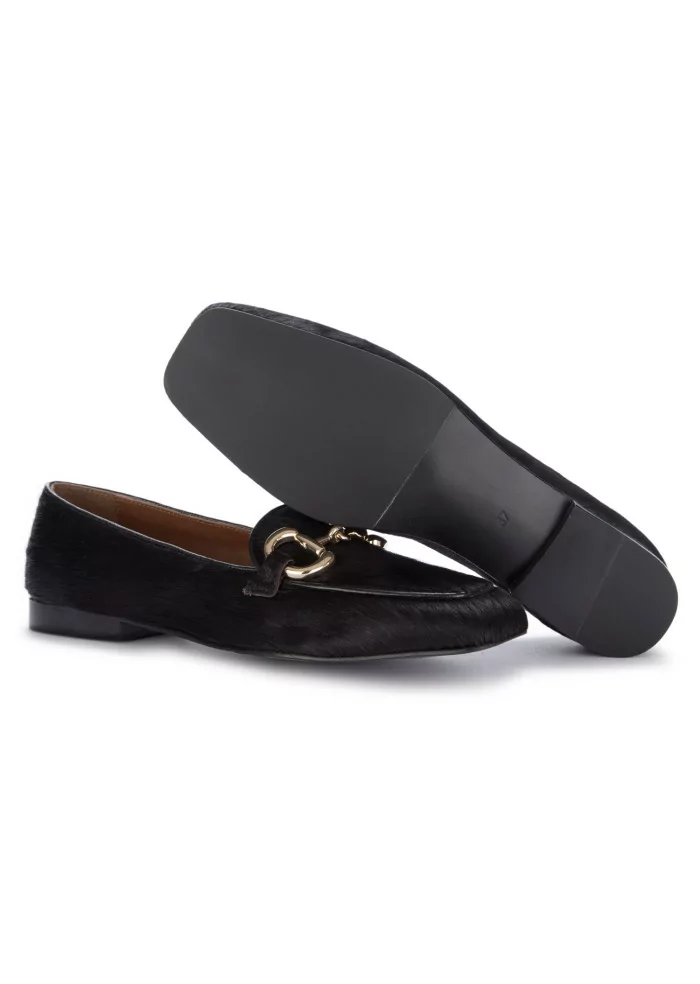 HADEL | MOCASSINI CAVALLINO NERO