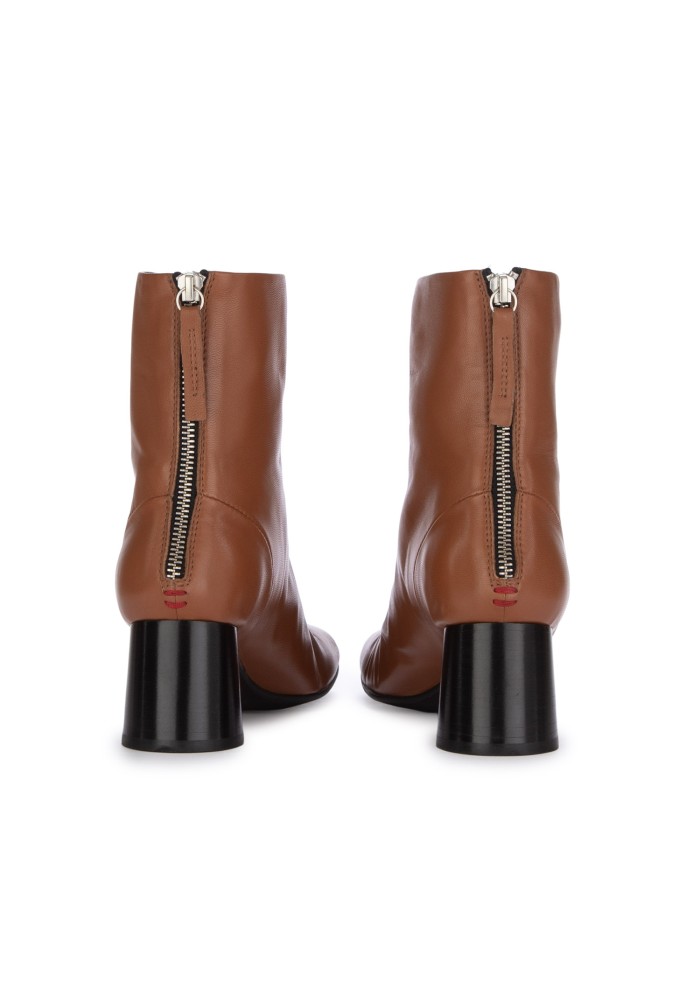 HALMANERA | STIVALETTI CON TACCO BARON TEAK MARRONE