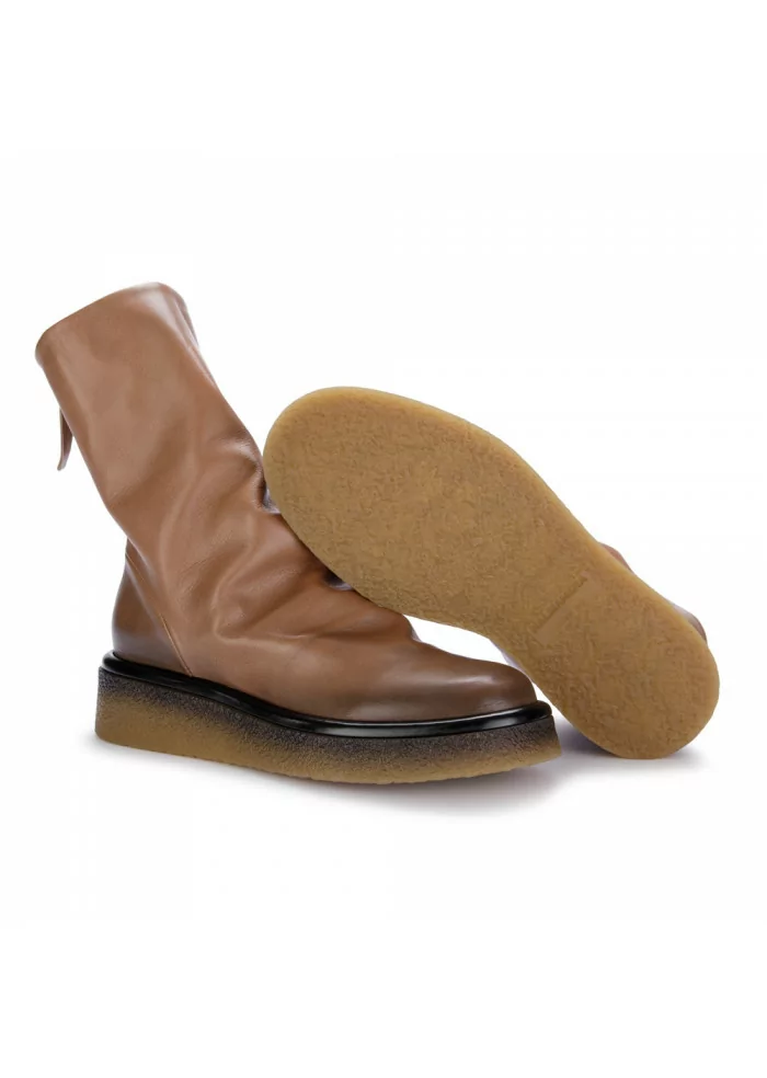 HALMANERA | STIVALI TRONCHETTI DONNA NORA06 MARRONE