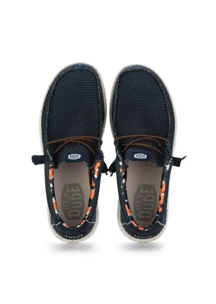 HEY DUDE | SCARPE BASSE WALLY SOX STITCH BLU