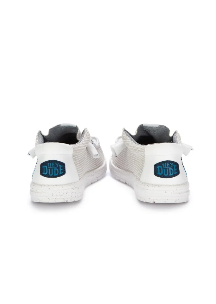 HEY DUDE | SCARPE BASSE WALLY SPORT MESH BIANCO