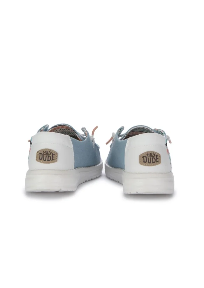 HEY DUDE | SCARPE BASSE WENDY BOHO AZZURRO
