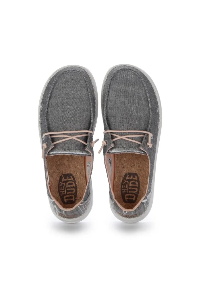 HEY DUDE | SCARPE BASSE WENDY BOHO GRIGIO