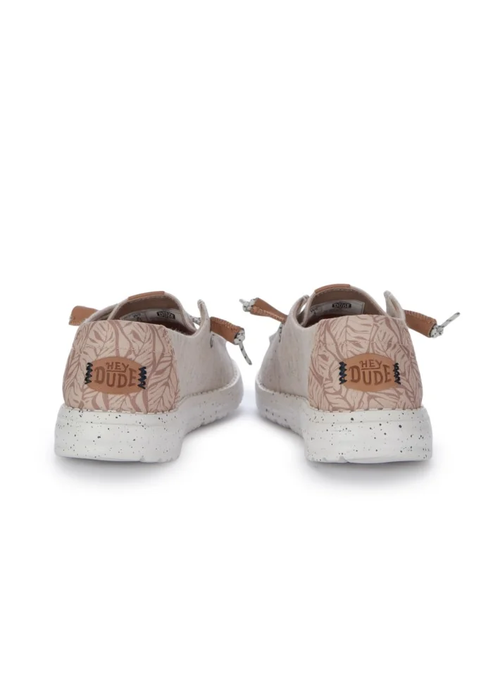 HEY DUDE | SCARPE BASSE WENDY HEATHERED SLUB TROPICAL BEIGE