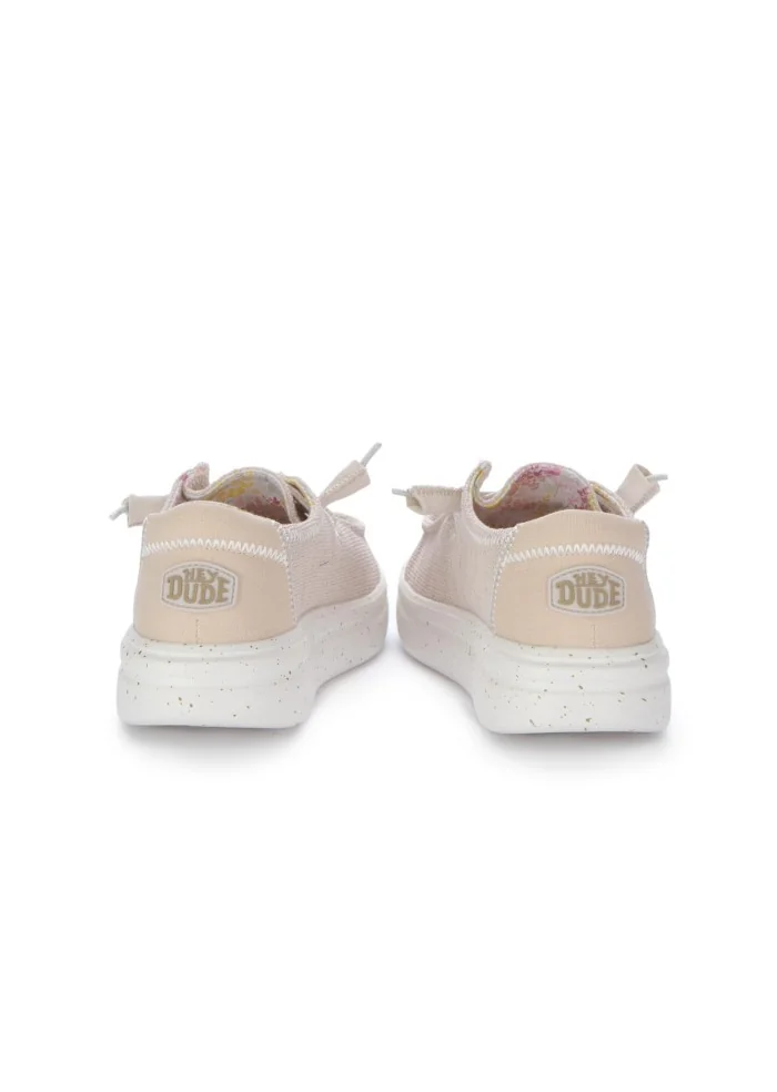 HEY DUDE | SCARPE BASSE WENDY RISE STRETCH ROSA CHIARO