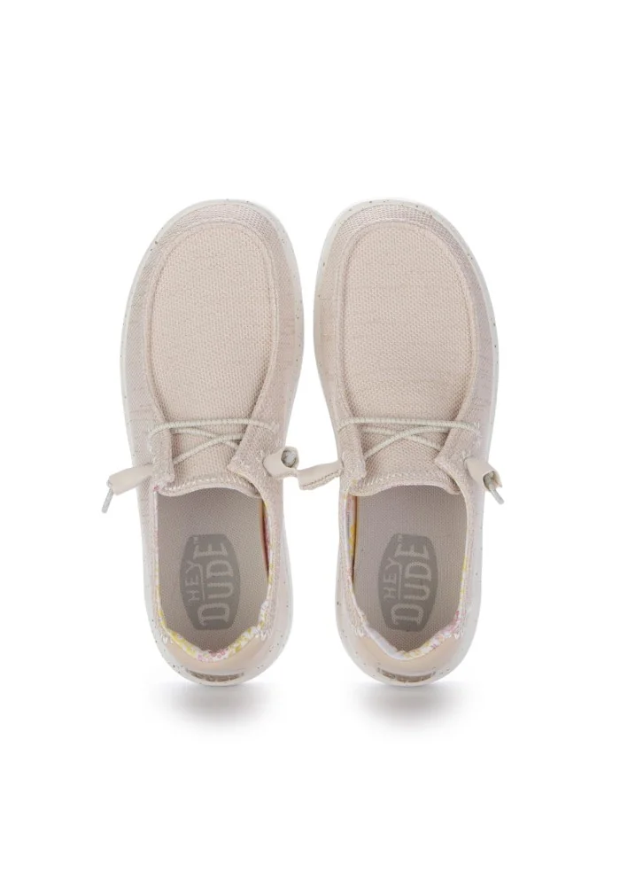 HEY DUDE | SCARPE BASSE WENDY RISE STRETCH ROSA CHIARO