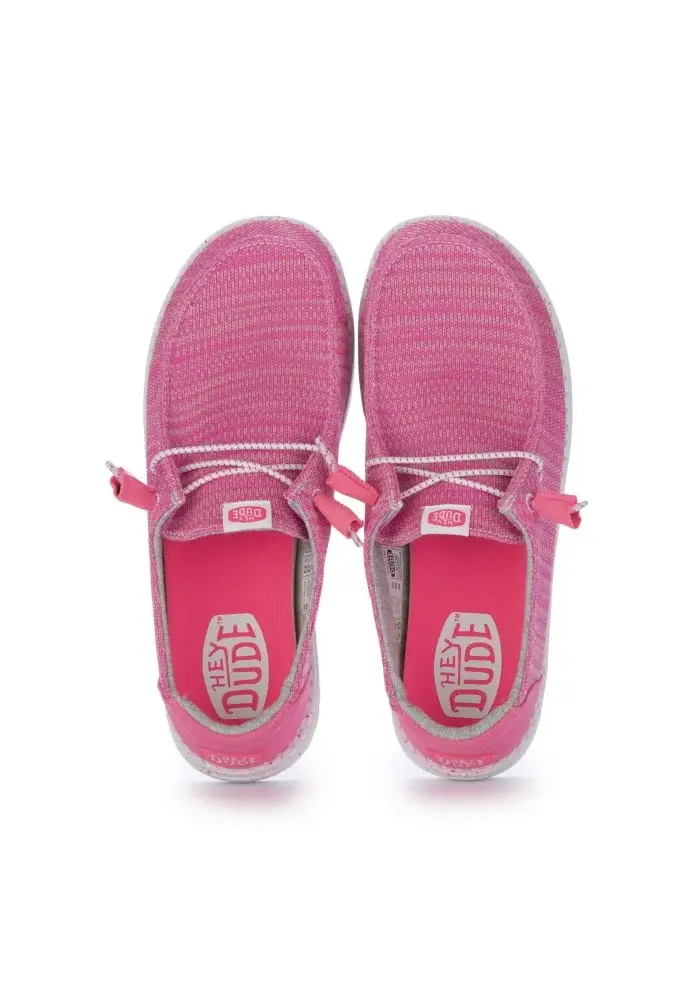 HEY DUDE | SCARPE BASSE WENDY SPORT MESH FUCSIA