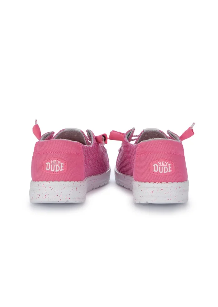 HEY DUDE | SCARPE BASSE WENDY SPORT MESH FUCSIA