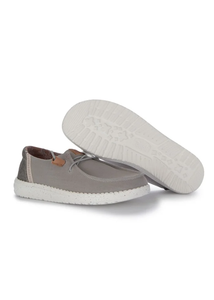 HEY DUDE | SCARPE BASSE WENDY WASHED GRIGIO