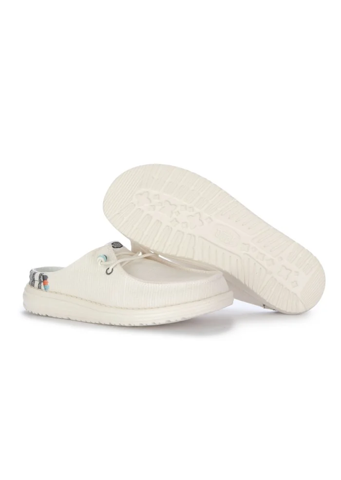HEY DUDE | SCARPE WENDY SLIP CLASSIC BIANCO