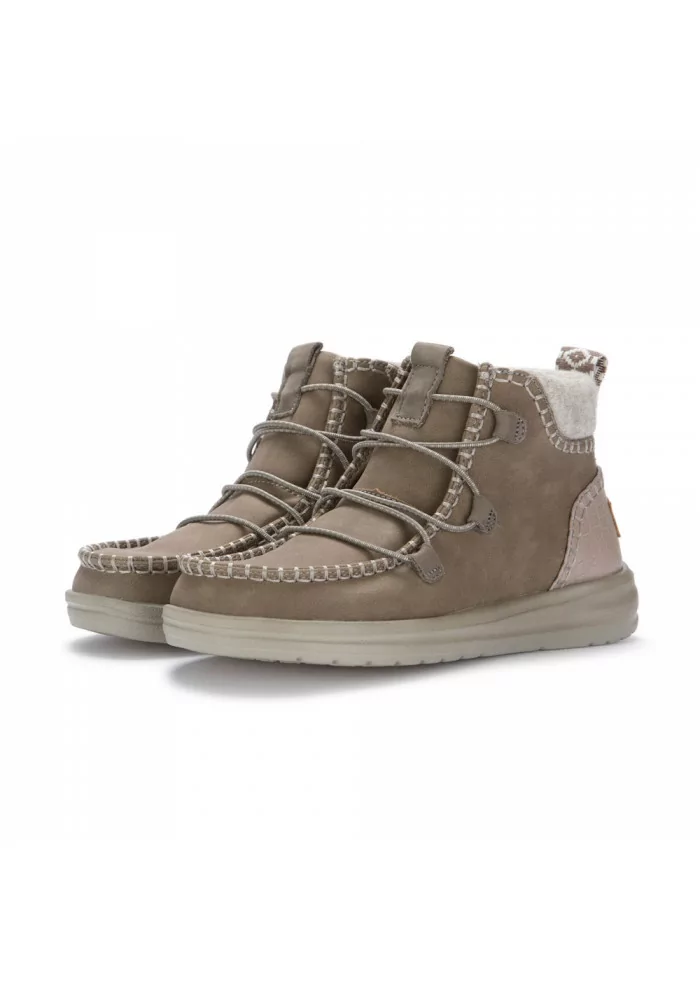 HEY DUDE SHOES | SCARPE ALLACCIATE DONNA ELOISE BROWN