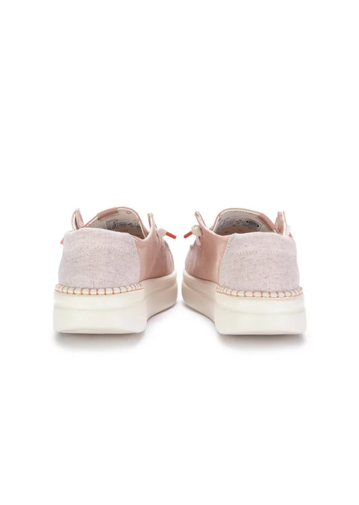 HEY DUDE SHOES | SCARPE BASSE WENDY RISE ROSA