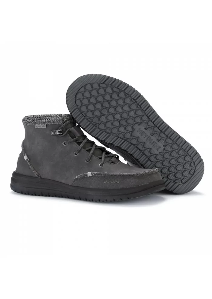 HEY DUDE SHOES | STIVALETTI ALLACCIATI BRADLEY GRANITE GRIGIO