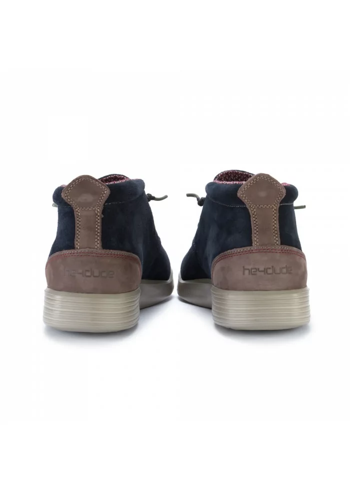 HEY DUDE SHOES | STIVALETTI DESERT JO SUEDE OCEAN BLU