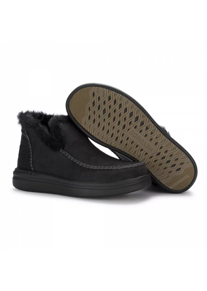 HEY DUDE SHOES | STIVALETTI DONNA DENNY GRIP JET NERO