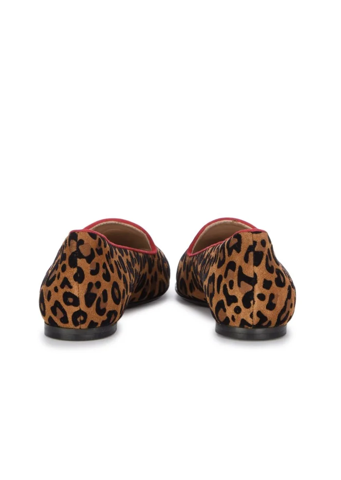 IL BORGO | BALLERINE LEOPARDINO MARRONE NERO ROSSO