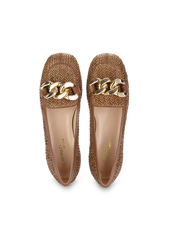 IL BORGO FIRENZE | MOCASSINI STUOIA PELLE MARRONE