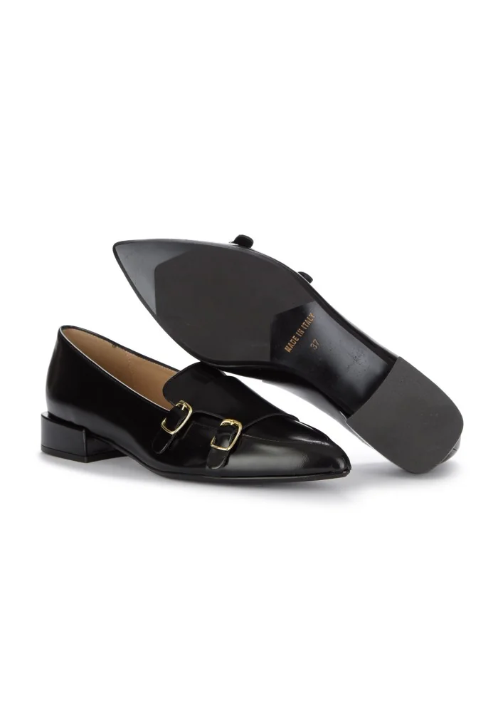 IL BORGO FIRENZE | SCARPE BASSE CINTURINI NERO