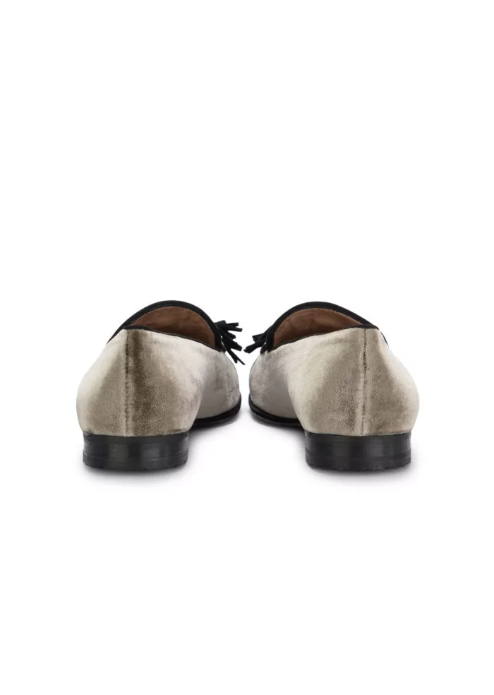 IL BORGO FIRENZE | SCARPE BASSE VELLUTO NAPPE MARRONE