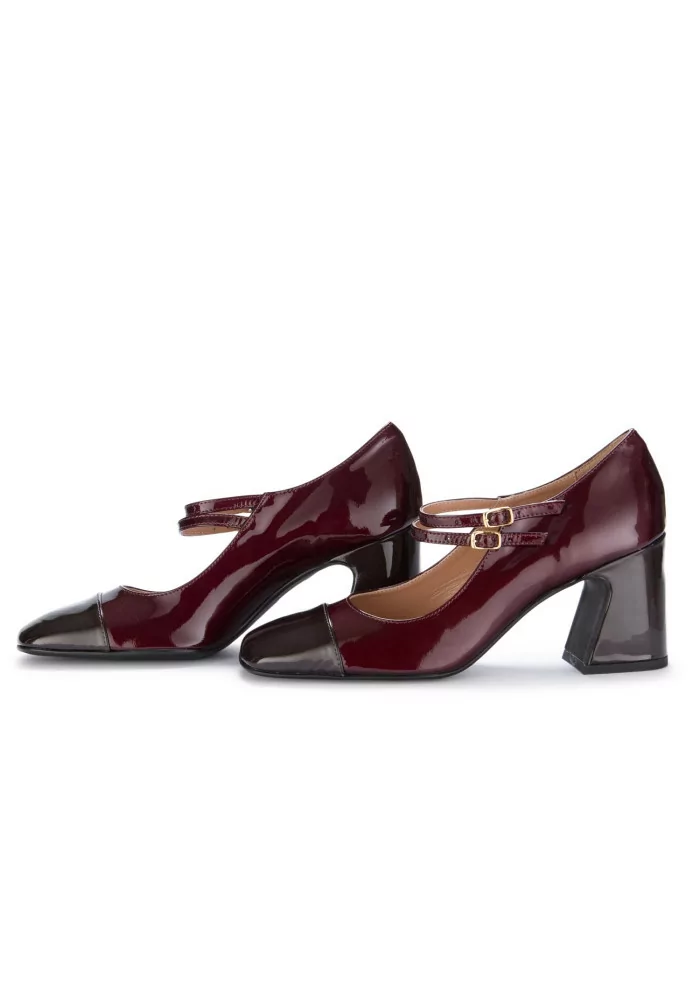 IL BORGO FIRENZE | SCARPE CON TACCO MARRONE BORDEAUX