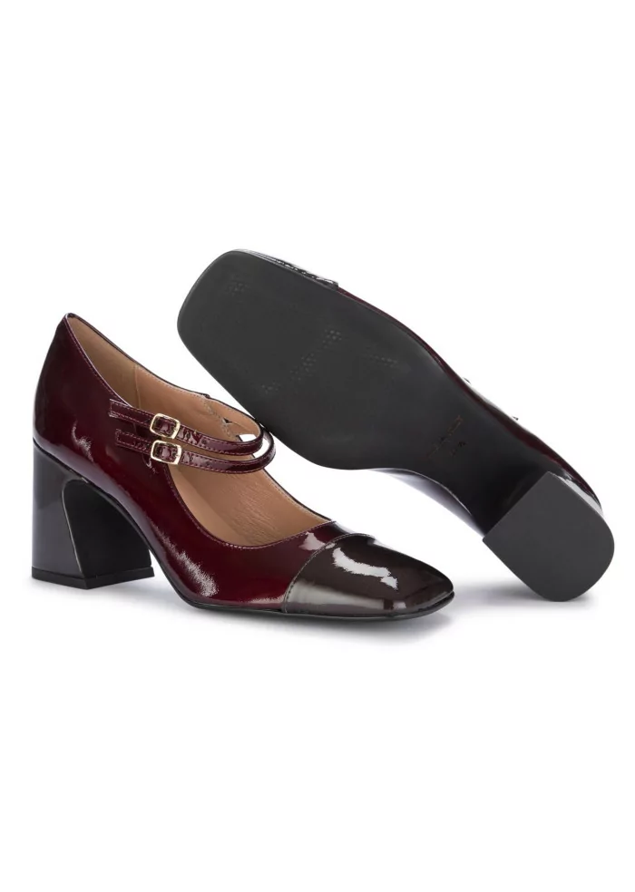 IL BORGO FIRENZE | SCARPE CON TACCO MARRONE BORDEAUX