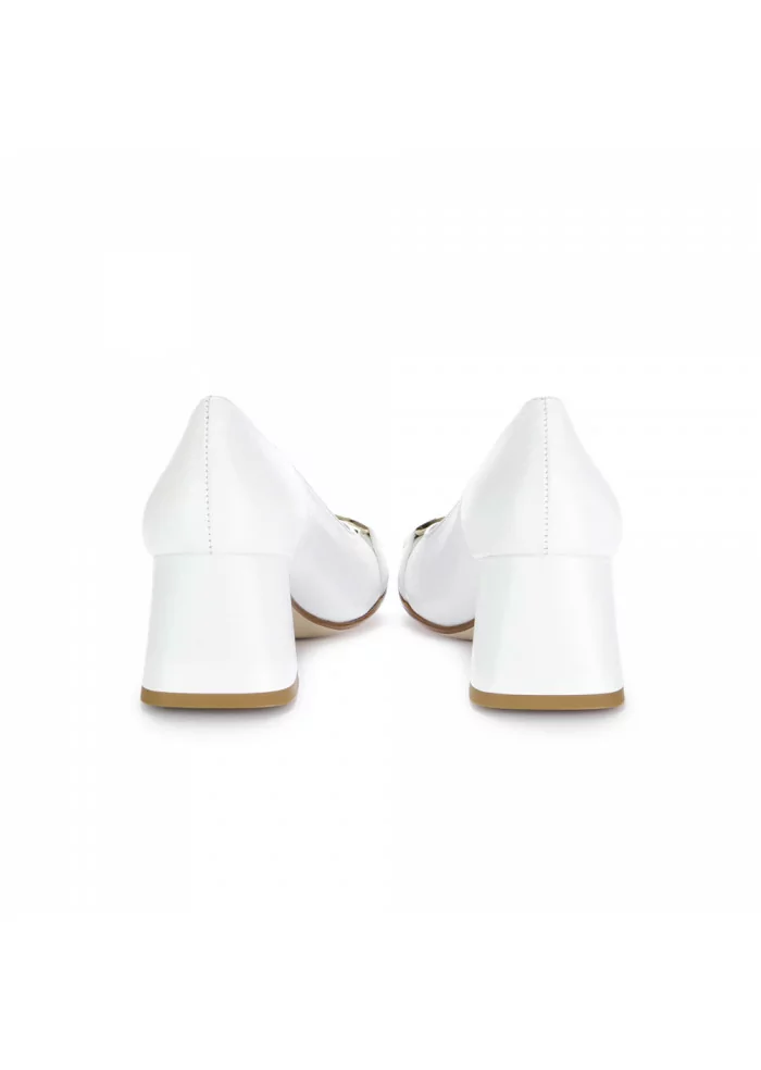 IL BORGO FIRENZE | SCARPE TACCO IN PELLE IMPERO BIANCO