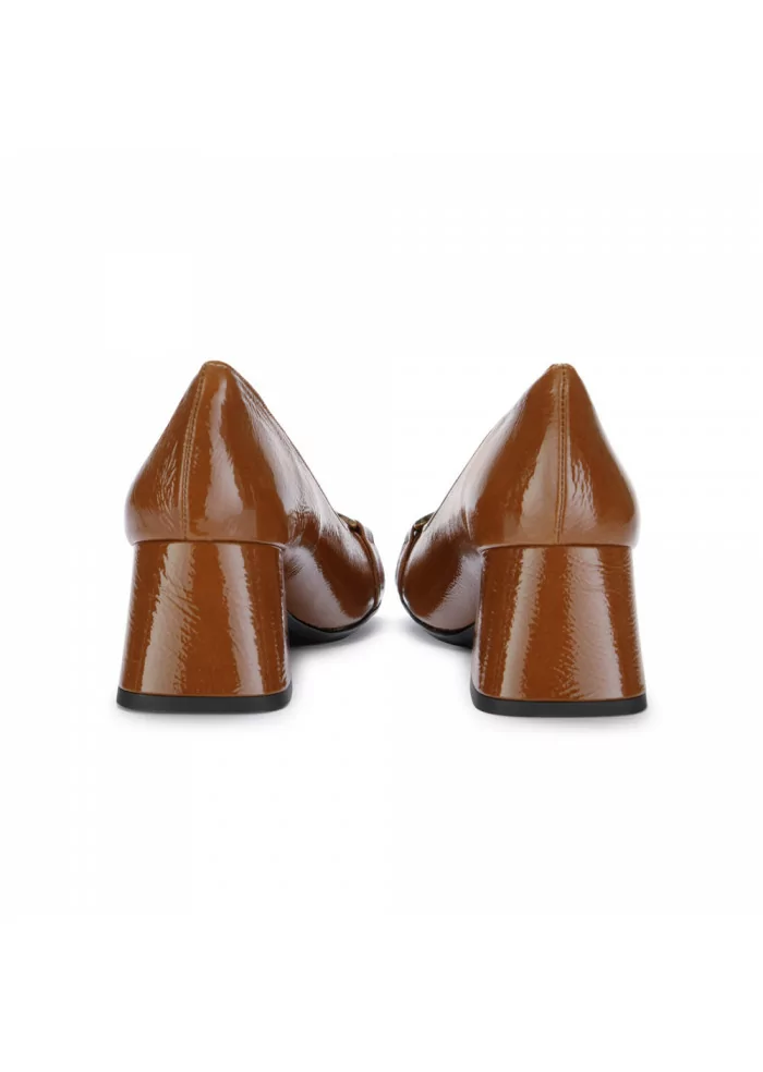 IL BORGO FIRENZE | SCARPE TACCO VERNICE MARRONE