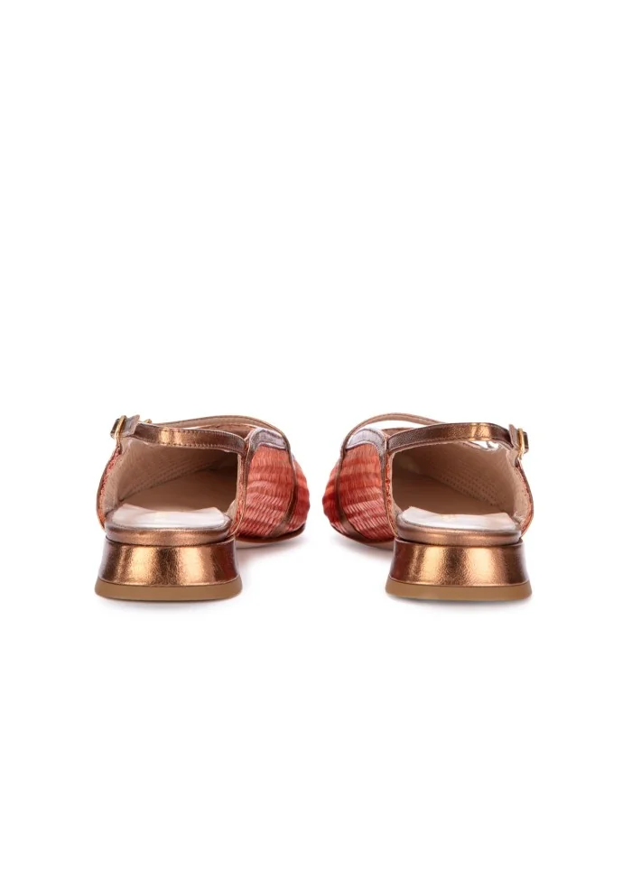 IL BORGO FIRENZE | SLINGBACK RAFIA ARANCIONE