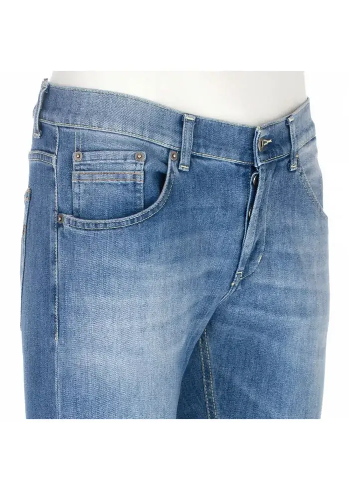 JEANS UOMO DONDUP | RITCHIE BQ5 AZZURRO