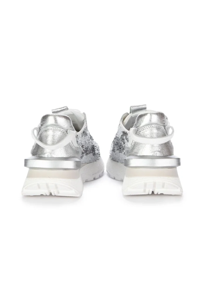 JUICE | SNEAKERS PAILETTES BIANCO GRIGIO