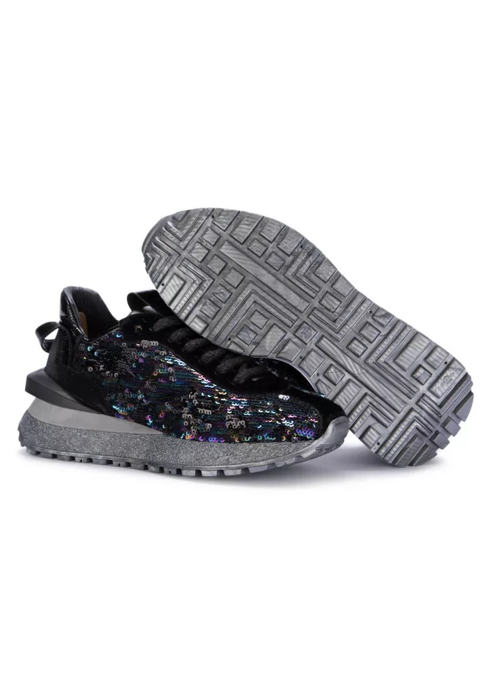 JUICE | SNEAKERS PAILLETTES VELLUTO MULTICOLORE