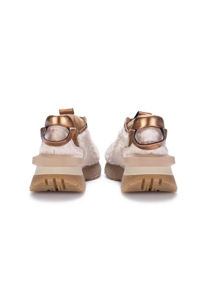 JUICE | SNEAKERS VELLUTO TEDDY BEIGE