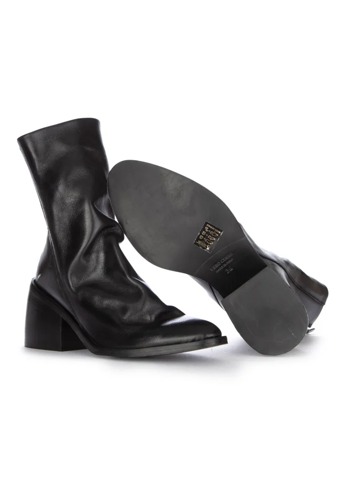 JUICE | STIVALETTI CON TACCO MOKA NERO